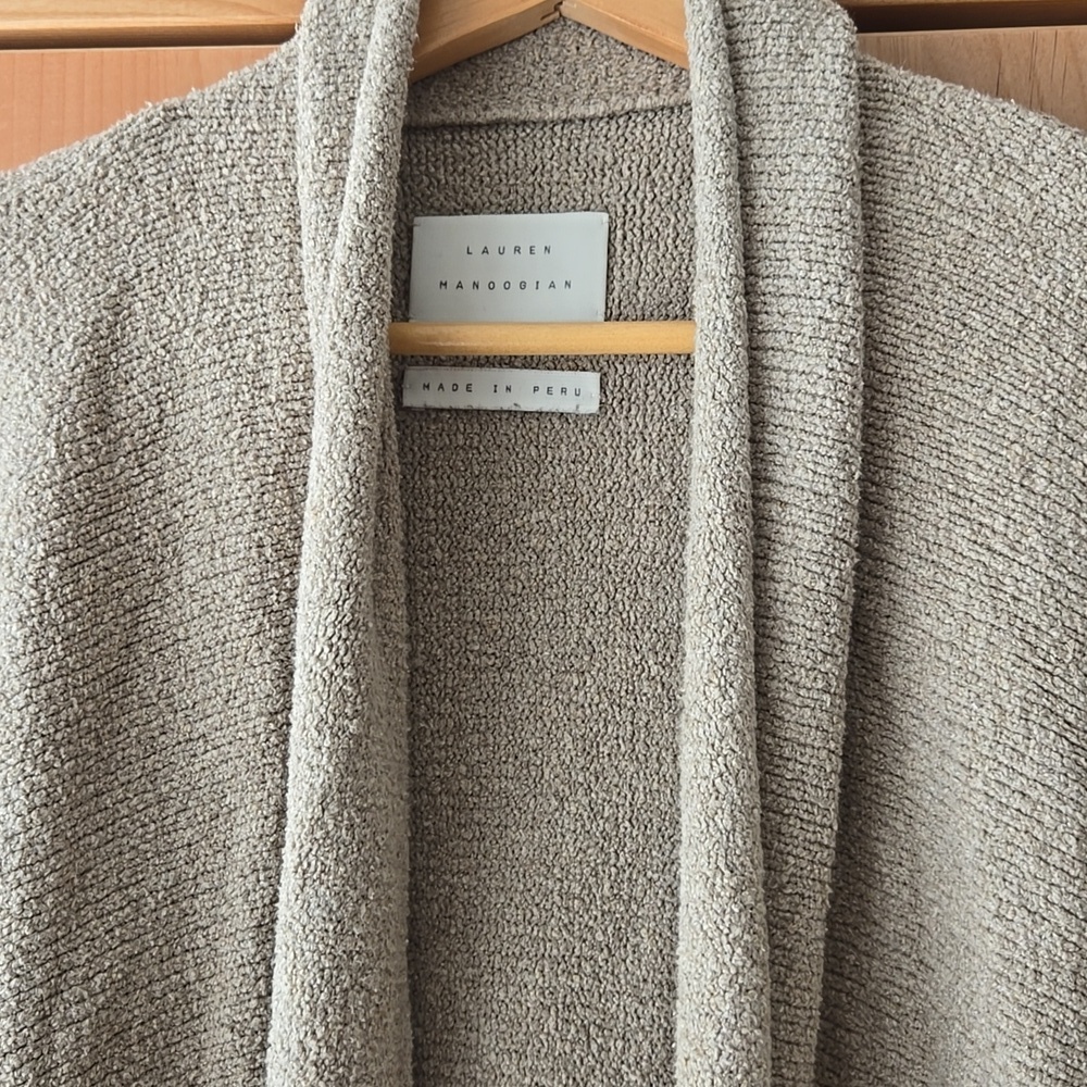Lauren Manoogian Cotton Blend Cardigan Sweater, size 1 - Picture 10 of 12